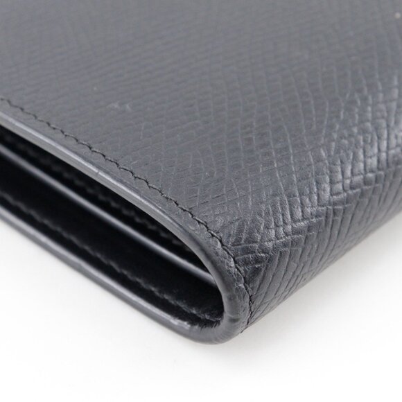 CELINE Medium strap wallet Bi-Fold Wallet black Calfskin Women - Picture 13 of 13